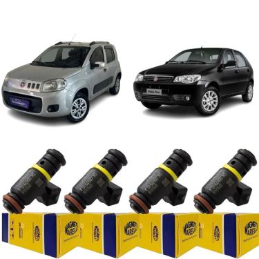 Imagem de 4 Bicos Injetor Palio Uno 1.0 8V 2012 A 2014 Ipe016 Marelli