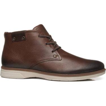 Imagem de Bota Pegada Masculina em Couro Pinhão 126751-03, 39