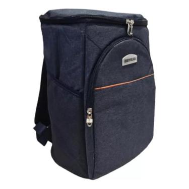 Imagem de Bolsa Térmica Cooler para Praia e Passeio, Mochila para Marmita e Cerveja