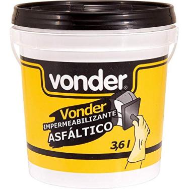 Imagem de Vonder, Impermeabilizante Asfáltico 3,6 L.