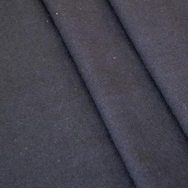 Imagem de The Yard, tecido italiano de pata de galo real 100 % lã, tecido clássico de lã xadrez para casacos da moda, calças, saias, bricolage e decoração de casa (azul-preto, 10 m)