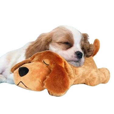 Imagem de Brinquedo de Pelúcia com Batimento Cardíaco para Cães – Auxilia na Separação, Treinamento e Sono Tranquilo de Filhotes e Cães Adultos