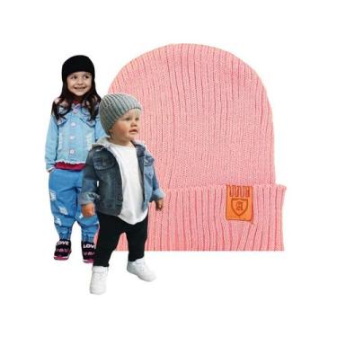 Imagem de Touca De Frio Gorro Bebê Infantil Beanie Boina menino Unissex preto va