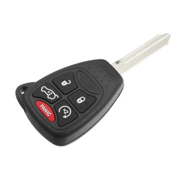 Imagem de TUCKBOLD Controle remoto de entrada sem chave para Jeep Grand Cherokee 2006-2007 315 MHz OHT692714AA 5 botões reutilizáveis | Controle de substituição para chave de carro 1 peça para Jeep Commander