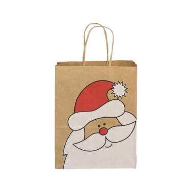 Imagem de Kit com 70 Unidades de Sacola Papai Noel 2 23,5x10x31,5cm