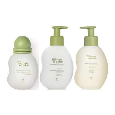 Imagem de Kit Mamãe e Bebê colônia shampoo  e condicionador Natura