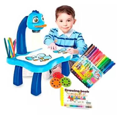Imagem de Mesa Projetora Infantil Desenhar Play Learn Multikids  - hOME E mORE