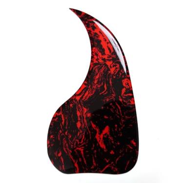 Imagem de Pickguard de guitarra acústica para Gibson J45, placa de arranhão em forma de gota de água de 2 mm de espessura, proteção autoadesiva, ajuste universal para guitarras Martin, Taylor, Gibson, 91-104 cm