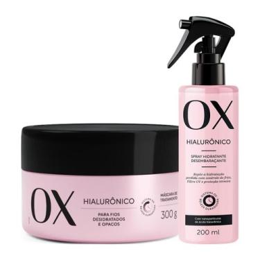Imagem de Kit Ox Hialurônico Tratamento Desembaraçante - OX COSMÉTICOS