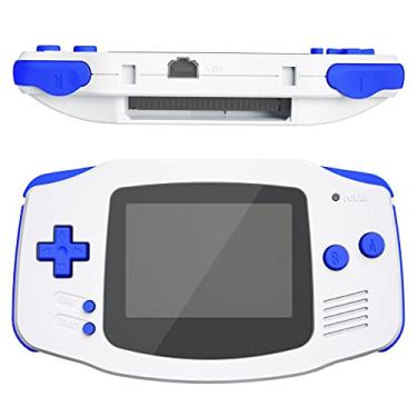 Imagem de eXtremeRate Conjunto completo de botões de substituição Blue GBA para Gameboy Advance – Console de jogos portátil não incluído