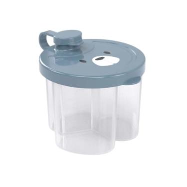 Imagem de Dosador de Leite Em Pó Plasútil Bebê Decorado (Urso Lúdico Azul)