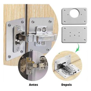 Imagem de Reparo Para Consertar Dobradiça Quebrada Armário 10 Peças - PEN TECH
