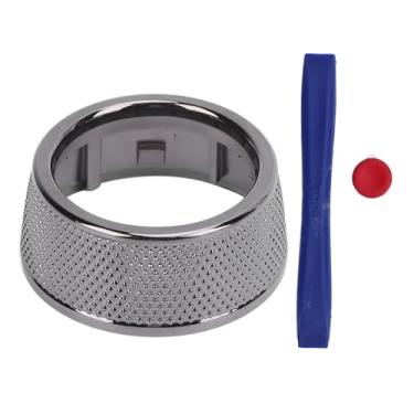 Imagem de Modo de Tração do Volante Tampa do Botão Esportivo Volhe de Direção Modo de Condução Modo de Capa Decorativa Substituição para 718 2016-2023 911 2017-2019 (Cor de galvanoplastia)