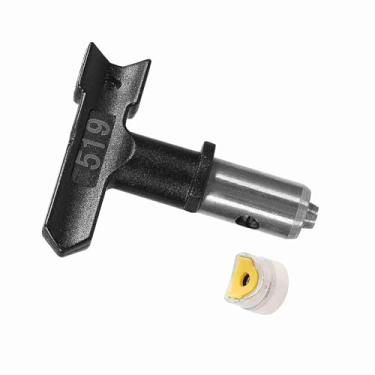 Imagem de Bico de Pulverizador de Tinta Sem Ar, Melhor Pulverizador Tinta Tungsten Aço Reversível Dicas para Pintura Doméstica Diy (519)