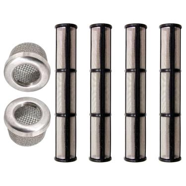 Imagem de TALSWIF Conjunto De Tela Filtro Para Pulverização Sem Ar 695, 795 E 3900, Tubo Sucção, Núcleo Interno Da Bomba, Compatível Com Pulverizadores Tinta Graco 1095, 1595, 5900 7900 (Pacote 2 4)