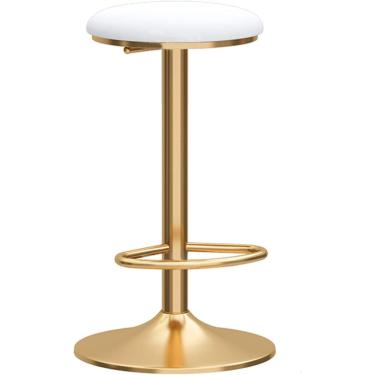 Imagem de Cadeira de bar, balcão de loja de salas de jantar de altura ajustável, cadeira de café decorativo multifuncional, E, 40 * 60-80cm