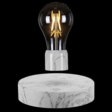 Imagem de UVEHAS Lâmpada Magnética Levitante, Led Flutuante Com Controle De Toque, Luzes Noturnas Giratórias Levitação, Presentes Criativos, Brinquedos Tecnológicos, Mesa Decorativa Para Decoração Sala