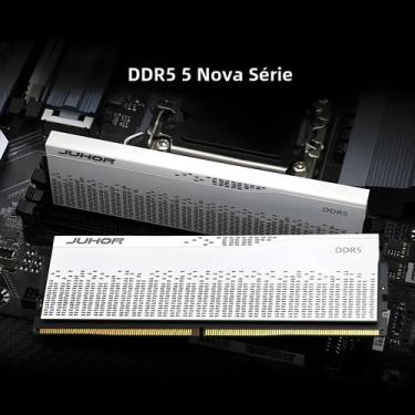 Imagem de Memória RAM DDR5 UDIMM 16GB - 4800MHz a 7200MHz para PC Desktop, DDR5 