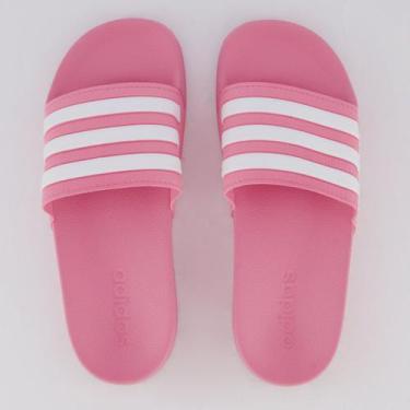 Imagem de Chinelo Adidas Adilette Shower Juvenil Rosa, 36-37