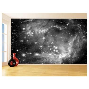 Imagem de Papel De Parede 3D Espaço Estrelas Galáxia 3,5M Nsp138 - Você Decora
