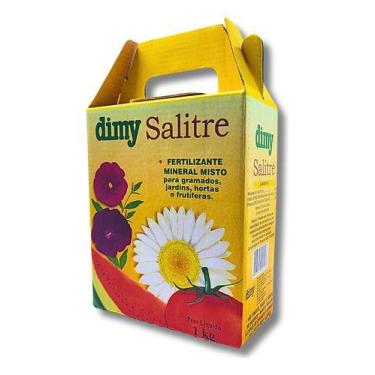 Imagem de Adubo Salitre 1kg Gramados Jardins Hortas Frutíferas Flores - DIMY
