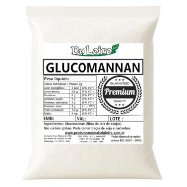Imagem de Glucomannan em Pó Puro - Fibras naturais (250g)