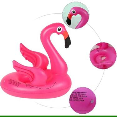 Imagem de Boia Inflavel Flamingo Piscina Infantil Snel Home, Flamingo, único