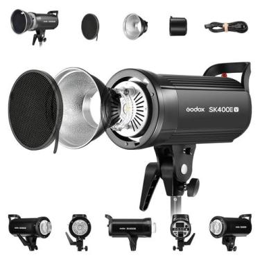 Imagem de Monolight com flash estroboscópico de estúdio Godox SK400II-V SK400IIV