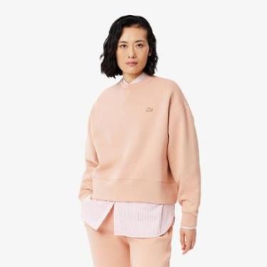 Imagem de Moletom feminino com estampa Lacoste nas costas-Feminino
