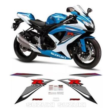 Imagem de Kit Adesivos Suzuki Gsxr 750 - Spts