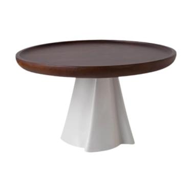 Imagem de Ioensy Suporte para bolo, pedestal alto para bolo, prato para cupcake, prato para sobremesa, chá de bebê, casamento, 10 Inch