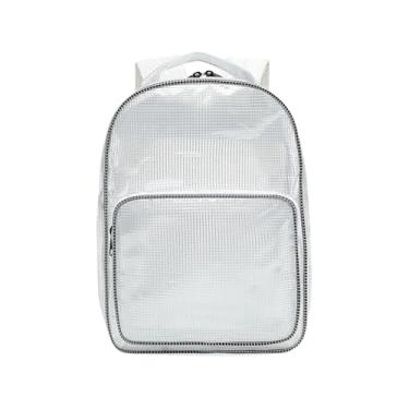 Imagem de Ｂｅｓｇａ Mochila transparente para ferramentas, bolsa de engenheiro, bolsa de trabalho simples, mochila para ferramentas de sala limpa para encanador, mecânico