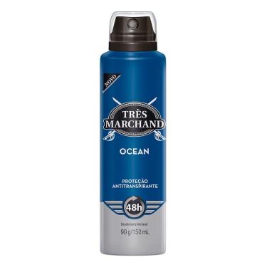 Imagem de Desodorante Aerosol Tres Marchand Ocean 150g