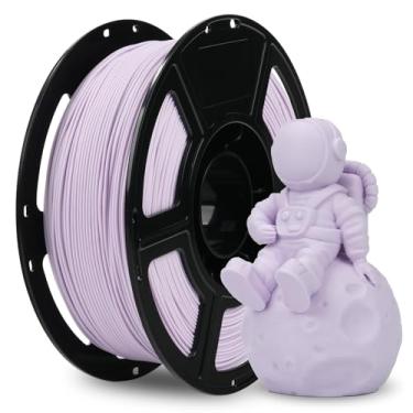 Imagem de FLASHFORGE Filamento PLA 1,75 mm +/- 0,02 mm, roxo fosco 3D filamento de impressora 1 kg (2,2 lbs) carretel, excelente desempenho de impressão, fácil de usar para a maioria das impressoras 3D FDM
