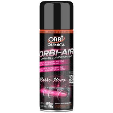 Imagem de Limpa Ar Condicionado OrbiAir Orbi Quimica Carro Novo 200 Ml