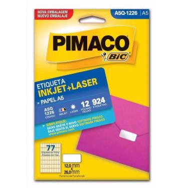 Imagem de Etiqueta Pimaco A5Q-1226 C/ 77