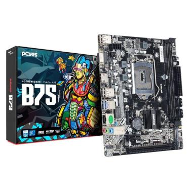 Imagem de Placa Mãe LGA1155 PCYES B75 DDR3 PCYB75-3G16