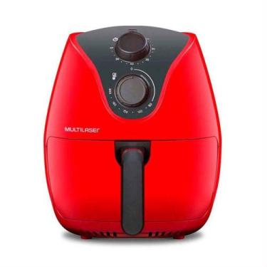 Imagem de Fritadeira Elétrica 4L 220V 1500W Multilaser Vermelha, 220V