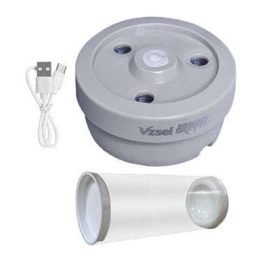 Imagem de predolo Umidificador de Peteca, Vaporizador de Bolas de Badminton para Jogos Esportivos, Multifuncional, Hidratante, Portátil, Capa de Tubo de Armazenamento P, Cinza com Balde