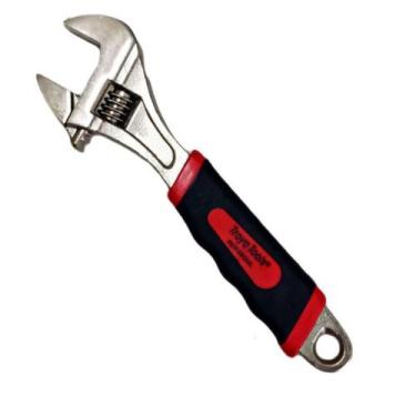 Imagem de Chave Inglesa Ajustável 8'' Cabo Emborrachado - Troya Tools - TROYA TO