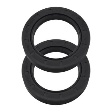 Imagem de Briny River 2 peças de vedação de óleo do eixo dianteiro 6A320-56220 compatível com produtos trator B7400HSD B7500D B7500DTN 72 x 50 x 14 mm
