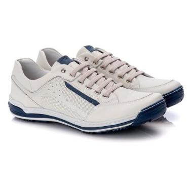 Imagem de Sapatênis Em Couro Legítimo Masculino Casual Jvmarc 3014 - Ranster , B