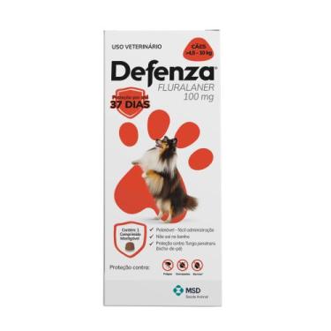 Imagem de Defenza - Antipulgas, Bicho-de-Pé, Carrapatos e Sarnas Cães de 4,5 a 1