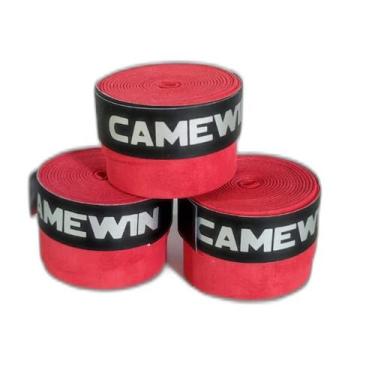 Imagem de Kit 3 Overgrip Grip Raquete Beach Tennis Tenis Padel - Camewin, Vermel