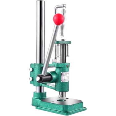 Imagem de Furador De Couro Mandril Press Multifuncional Punção Manual Com Mandril Para Madeira Alumínio Plástico, Máquina De Perfuração Manual Muda De Mesa Para Artesana, Square Head, 160kg