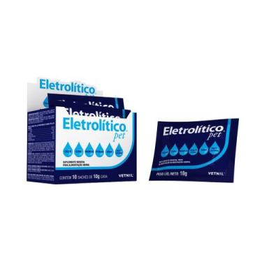 Imagem de Eletrolítico Pet Sachê 10 G - Suplemento Mineral - VETNIL