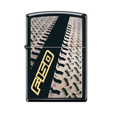 Imagem de Zippo Isqueiro - Ford Trucks F150 pneus preto fosco isqueiro à prova de vento #Z5223