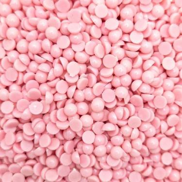 Imagem de Colagem Meia Pérola Plástico Rosa Claro 4mm 1000pçs 20g - Macall