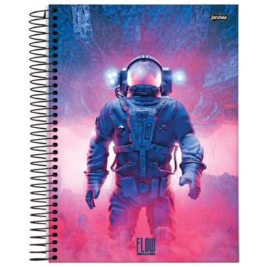 Imagem de Caderno Espiral Universitário Capa Dura 80 Folhas Flow 1 Matéria Janda