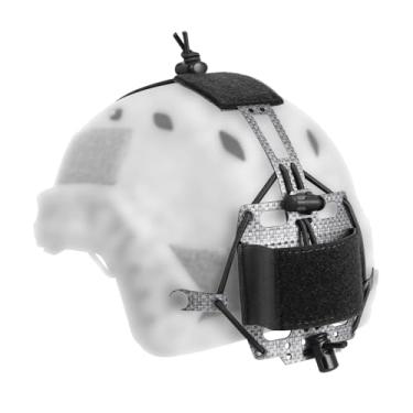 Imagem de DONGKER Bolsa de bateria NVG para capacete tático, bolsa de contrapeso de bateria de capacete Airsoft com gancho e laço para sistema de retenção PVS31